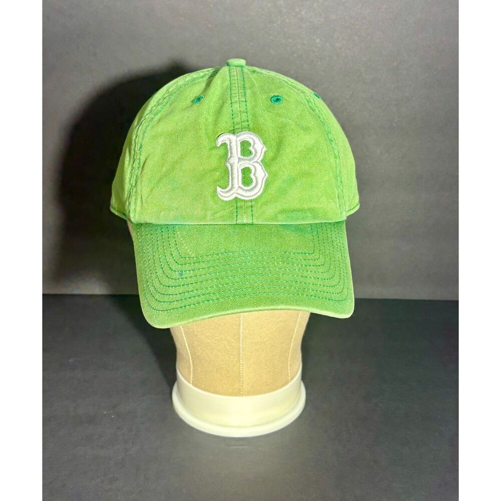 Boston Red Sox 47 Brand The Franchise Green Fitted Hat Shamrock St Patricks
